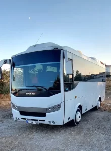 Çanakkale Şehitlik turları için kullandığımız konforlu ve klimalı 27 kişilik tur aracımız.