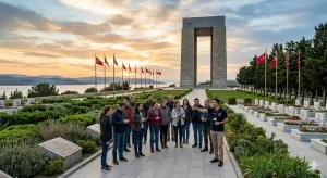 Profesyonel rehber eşliğinde Çanakkale Şehitler Abidesi ziyareti ve Şehitlik turu anlatımı.